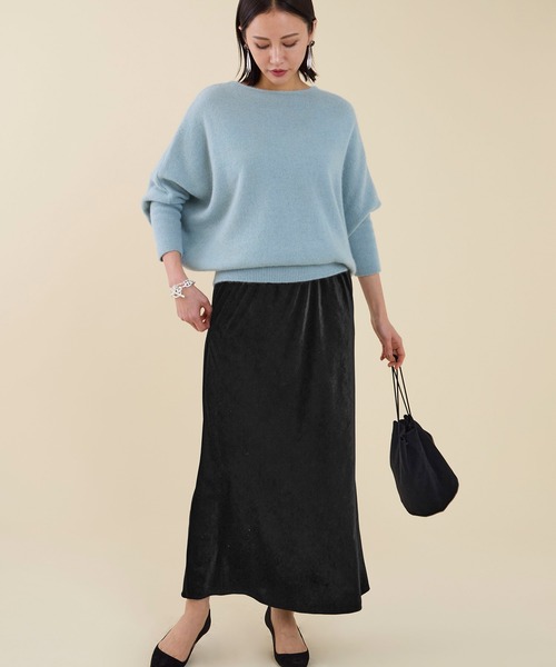 marmors（マルモア）の「【marmors】velour skirt（スカート・レディース・グレー/ブラック・36）」の17枚目の写真