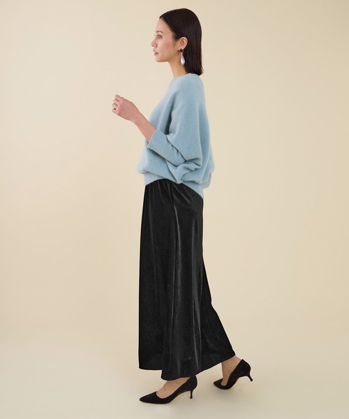 marmors（マルモア）の「【marmors】velour skirt（スカート・レディース・グレー/ブラック・36）」の18枚目の写真