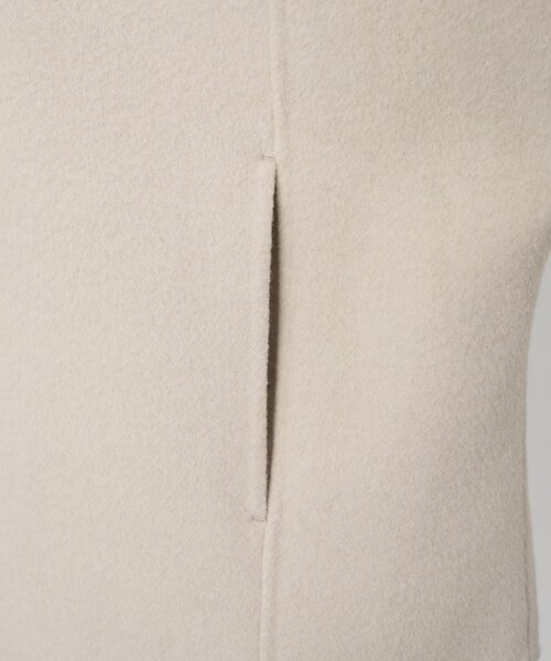 ☆定価44,000円　☆ビアズリー　BEARDSLEY ウールリバーコート完売品 BEARDSLEY（ビアズリー）の「ショートリバーコート（ノーカラー