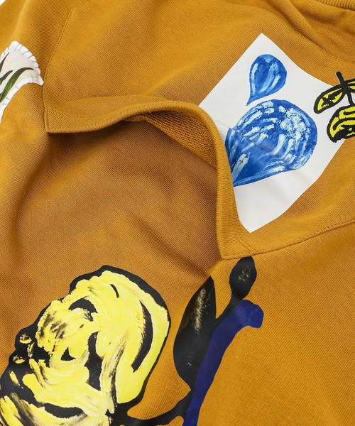 MARNI(マルニ)の「ORGANIC COTTON / スウェットシャツバッグ(ハンドバッグ・レディース・マスタード・ONE SIZE)」の5枚目の写真