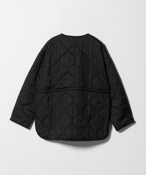 mraw ユナイテッドアローズ キルティングジャケット 黒 ブラック 36