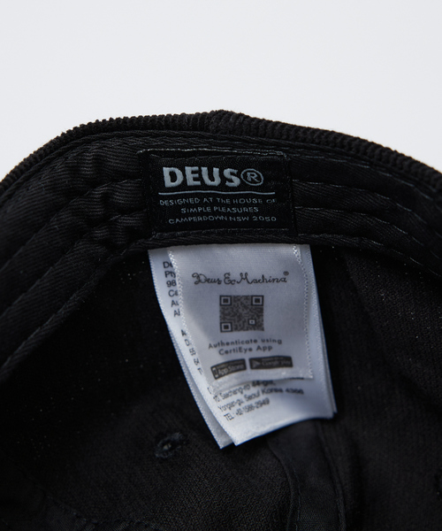 DEUS EX MACHINA（デウスエクスマキナ）の「【Deus Ex Machina/デウスエクスマキナ】Shield Cord Cap/キャップ/ユニセックス【WEB限定】（キャップ・メンズ・ボルドー/ブルー/ブラック・フリー）」の16枚目の写真