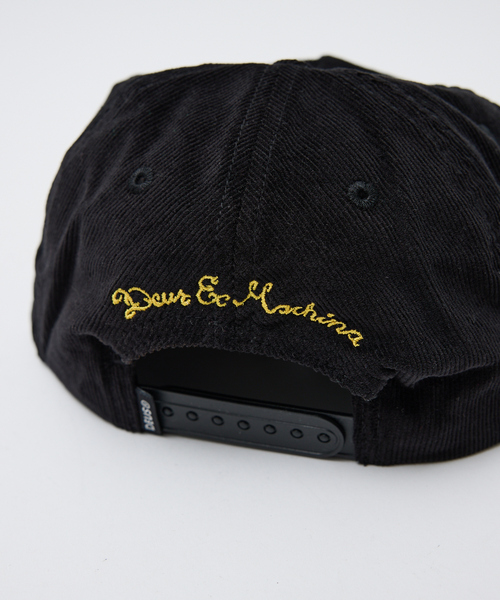 DEUS EX MACHINA（デウスエクスマキナ）の「【Deus Ex Machina/デウスエクスマキナ】Shield Cord Cap/キャップ/ユニセックス【WEB限定】（キャップ・メンズ・ボルドー/ブルー/ブラック・フリー）」の6枚目の写真