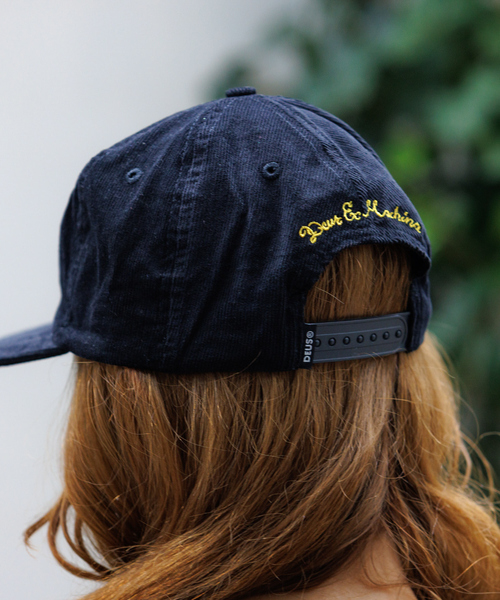 DEUS EX MACHINA（デウスエクスマキナ）の「【Deus Ex Machina/デウスエクスマキナ】Shield Cord Cap/キャップ/ユニセックス【WEB限定】（キャップ・メンズ・ボルドー/ブルー/ブラック・フリー）」の17枚目の写真