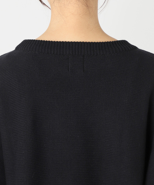 WEB限定 / 追加》 バルキーヤーンドルマンロングリブニット（ニット