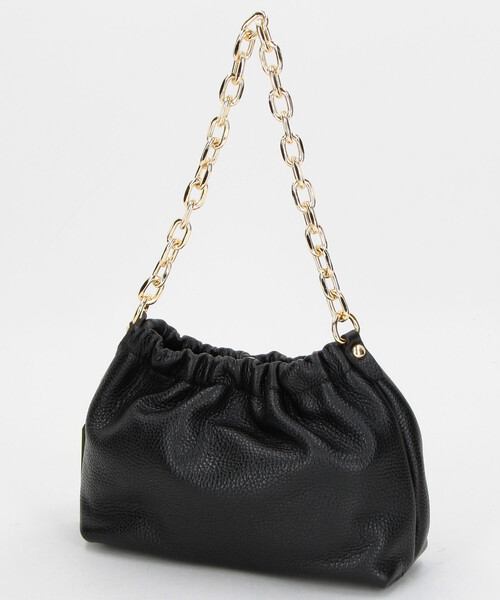 【AULENTTI】ショルダーバッグ 黒 AULENTTI オウレンティ ショルダーバッグ レザー NERO ブラック