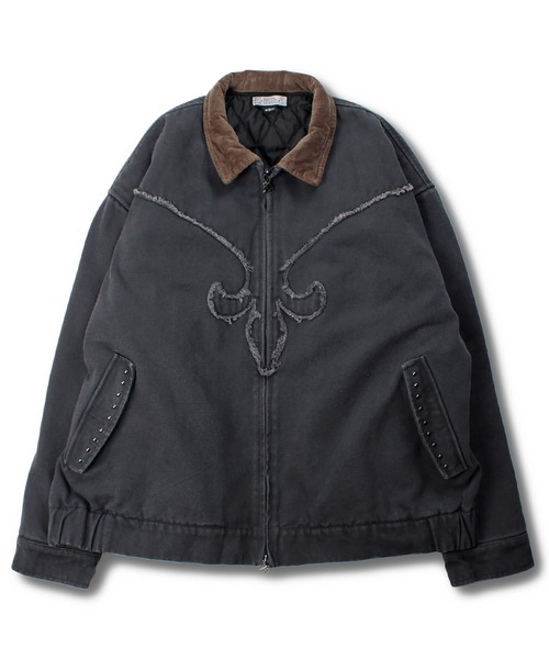 GALFY(ガルフィー)の「GALFY-百合の紋紋カバーオール(その他アウター・メンズ・ブラック/グレー/カーキ・L/XL)」の18枚目の写真