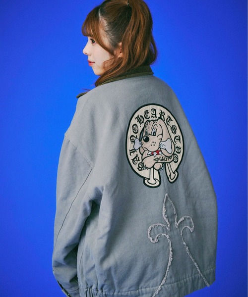 GALFY(ガルフィー)の「GALFY-百合の紋紋カバーオール(その他アウター・メンズ・ブラック/グレー/カーキ・L/XL)」の9枚目の写真