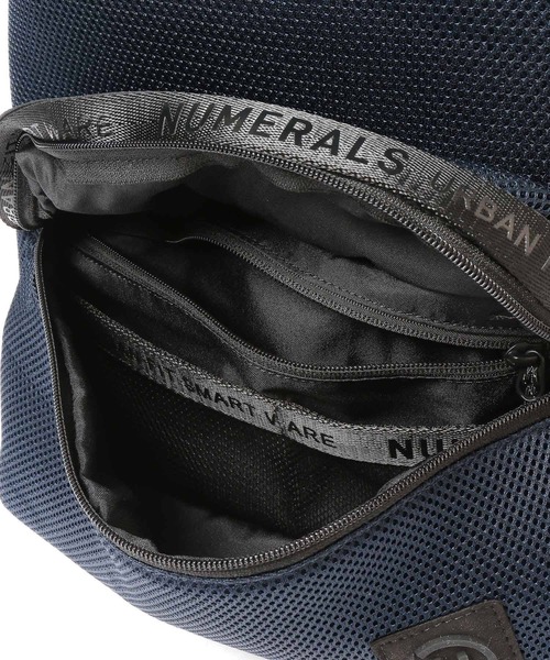 NUMERALS(ヌメラルズ)の「【NUMERALS】メッシュバックパック(バックパック/リュック・メンズ・ネイビー/ブラック・FREE)」の20枚目の写真