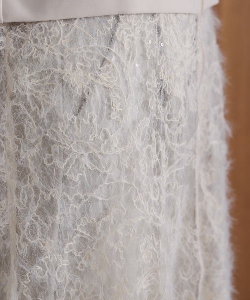 Bou Jeloud（ブージュルード）の「decoレースジレ（その他アウター・レディース・アイボリー/ブラック・38）」の20枚目の写真