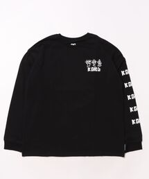 DC SHOES（ディーシーシューズ）の「25 KD PLAY TIME LS /DCキッズバックプリント長袖ロンT（Tシャツ/カットソー）」