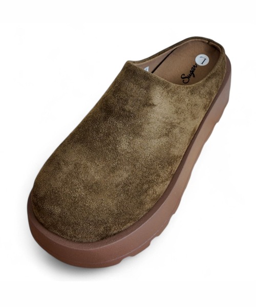 Sugar Sugar（シュガーシュガー）の「サボ　スエード　シューズ【SUGAR SUGAR シュガーシュガー】9212 スリッポン（スリッポン・レディース・カーキ/キャメル・LL/L/M/S）」の19枚目の写真