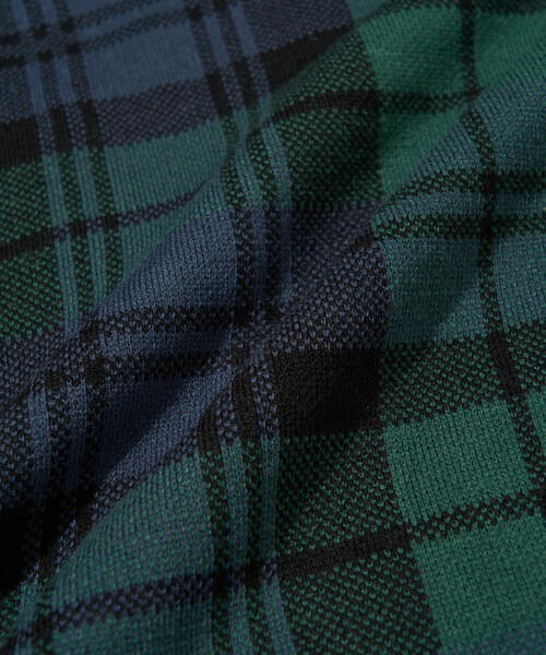 Firsthand（ファーストハンド）の「Firsthand/ファーストハンド チェック ニット カーディガン / グレンチェック / タータンチェック（カーディガン/ボレロ・メンズ・ブラック/グリーン・L/M）」の11枚目の写真