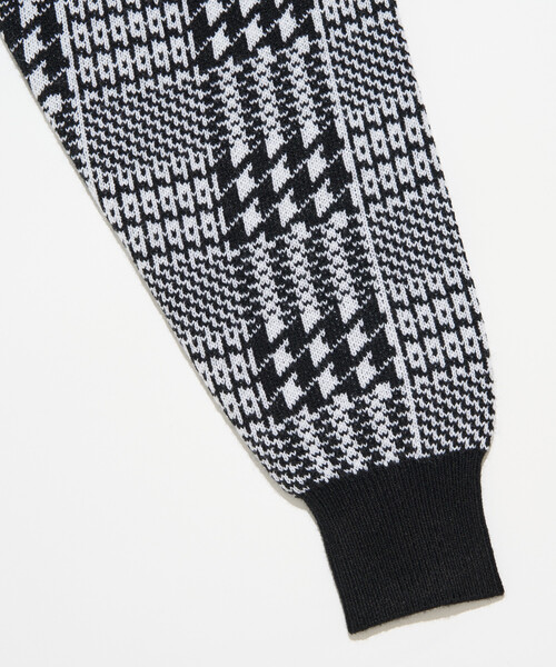 Firsthand（ファーストハンド）の「Firsthand/ファーストハンド チェック ニット カーディガン / グレンチェック / タータンチェック（カーディガン/ボレロ・メンズ・ブラック/グリーン・L/M）」の16枚目の写真