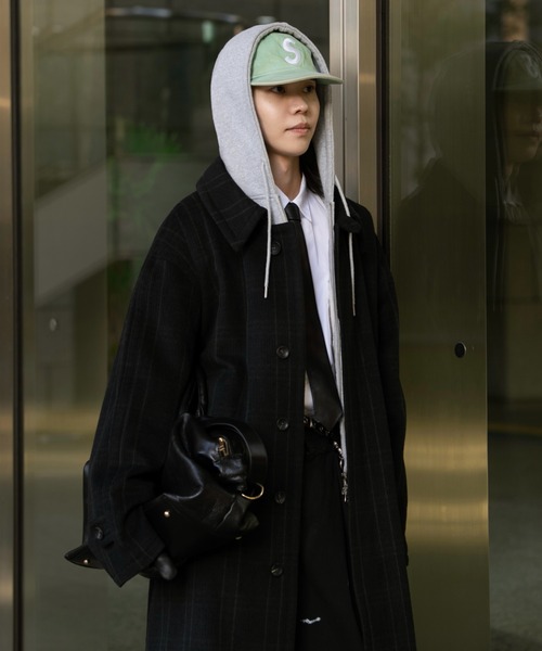 soerte（ソエルテ）の「Refined Sheep leather Tie / シープレザーネクタイ【本革】（ネクタイ・メンズ・ブラック・FREE）」の9枚目の写真