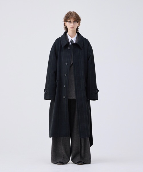 soerte（ソエルテ）の「Refined Sheep leather Tie / シープレザーネクタイ【本革】（ネクタイ・メンズ・ブラック・FREE）」の3枚目の写真