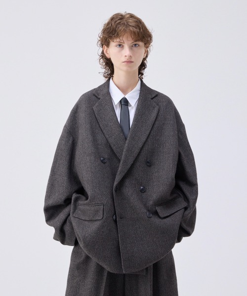 soerte（ソエルテ）の「Refined Sheep leather Tie / シープレザーネクタイ【本革】（ネクタイ・メンズ・ブラック・FREE）」の4枚目の写真