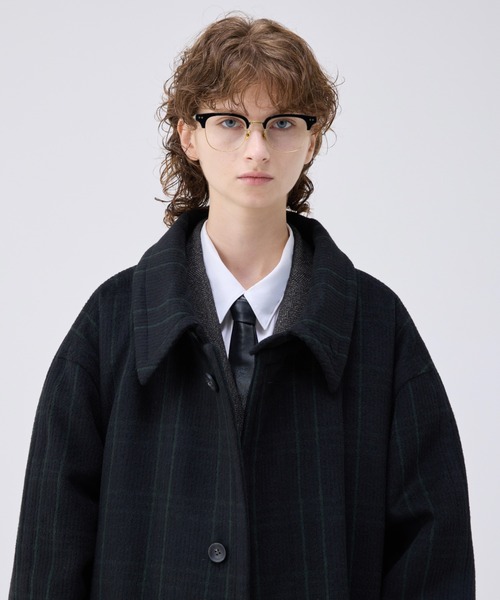 soerte（ソエルテ）の「Refined Sheep leather Tie / シープレザーネクタイ【本革】（ネクタイ・メンズ・ブラック・FREE）」の2枚目の写真