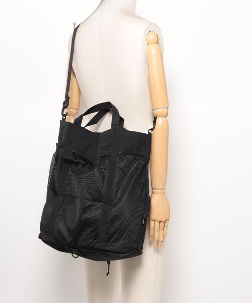Gramicci(グラミチ)の「★GRAMICCI★NYLON PACKABLE TOTE(トートバッグ・メンズ・グレー/ブラック・FREE)」の20枚目の写真