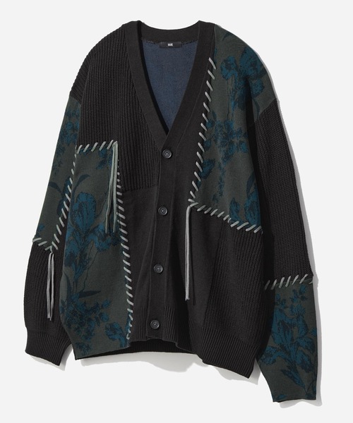 【LADIES】パッチワークカーディガン HARE セール】パッチワークカーディガン(HARE)（カーディガン/ボレロ