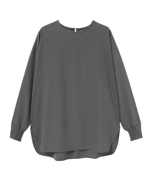 Pierrot（ピエロ）の「【イージーケア】ジョーゼットTブラウス（シャツ/ブラウス・レディース・ベージュ系その他/チャコール/ブラック/オフホワイト・PM/PS/L/M）」の14枚目の写真