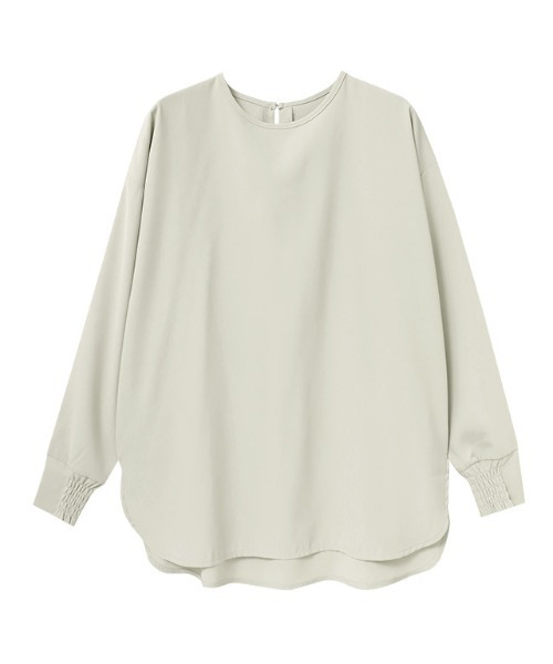 Pierrot（ピエロ）の「【イージーケア】ジョーゼットTブラウス（シャツ/ブラウス・レディース・ベージュ系その他/チャコール/ブラック/オフホワイト・PM/PS/L/M）」の15枚目の写真