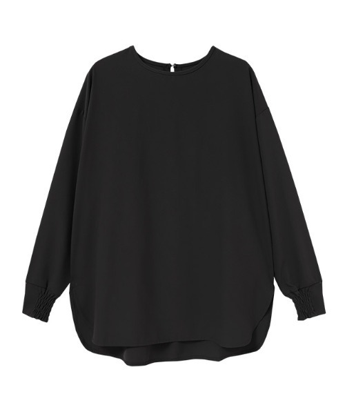 Pierrot（ピエロ）の「【イージーケア】ジョーゼットTブラウス（シャツ/ブラウス・レディース・ベージュ系その他/チャコール/ブラック/オフホワイト・PM/PS/L/M）」の16枚目の写真