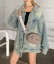 柄ストラップ2WAYミニショルダーバッグ