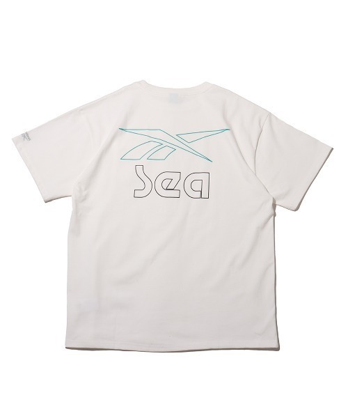WIND AND SEA(ウィンダンシー)の「Reebok x atmos x WIND AND SEA S/S POCKET TEE / リーボック x アトモス x ウィンド アンド シー S/S ポケット TEE 【SP】(Tシャツ/カットソー・メンズ・ブラック/ホワイト・S/M/L/XL)」の2枚目の写真