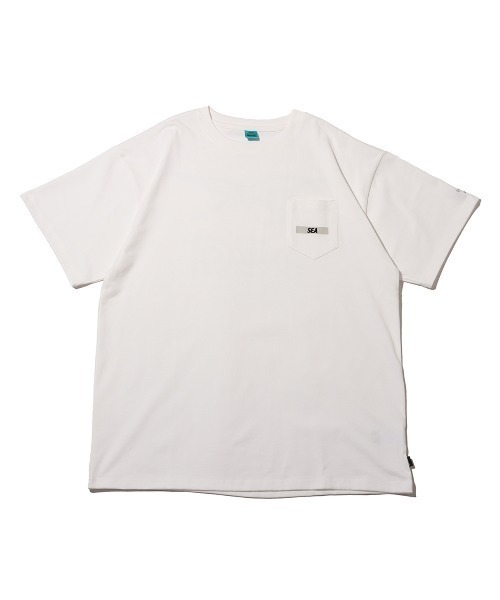 WIND AND SEA(ウィンダンシー)の「Reebok x atmos x WIND AND SEA S/S POCKET TEE / リーボック x アトモス x ウィンド アンド シー S/S ポケット TEE 【SP】(Tシャツ/カットソー・メンズ・ブラック/ホワイト・S/M/L/XL)」の8枚目の写真