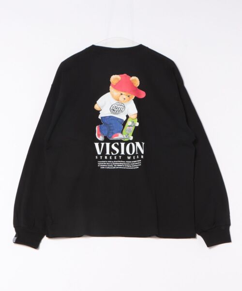VISION STREET WEAR(ヴィジョンストリートウェア)の「VISION STREET WEAR ベアーバックプリン トロンT(Tシャツ/カットソー・メンズ・ホワイト/ブラック/オリーブ・M/L/XL)」の15枚目の写真