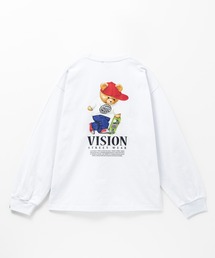 VISION STREET WEAR ベアーバックプリン トロンT