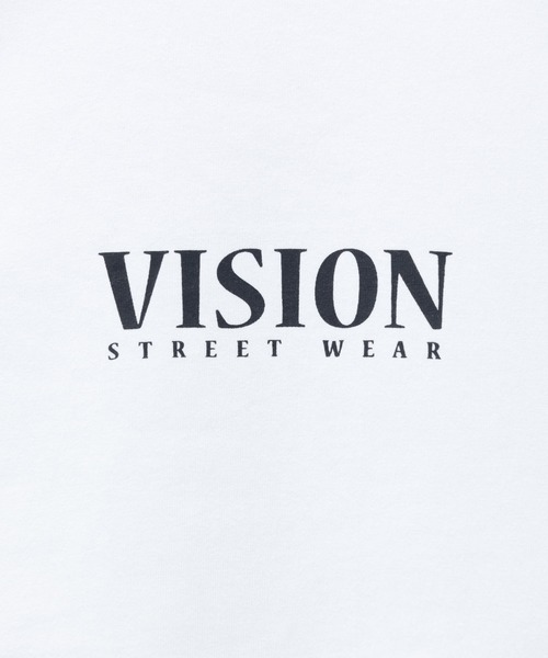 VISION STREET WEAR(ヴィジョンストリートウェア)の「VISION STREET WEAR ベアーバックプリン トロンT(Tシャツ/カットソー・メンズ・ホワイト/ブラック/オリーブ・M/L/XL)」の5枚目の写真