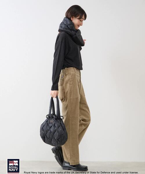 ROYAL NAVY(ロイヤルネイビー)の「《別注》【ROYAL NAVY/ロイヤルネイビー】ベイカーパンツ(その他パンツ・レディース・カーキ/アイボリー/ベージュ/ライトグレー・4/3/2)」の11枚目の写真