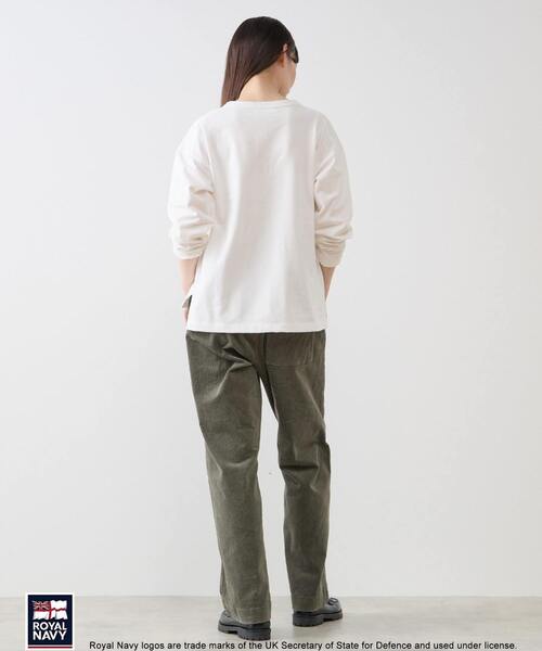 ROYAL NAVY(ロイヤルネイビー)の「《別注》【ROYAL NAVY/ロイヤルネイビー】ベイカーパンツ(その他パンツ・レディース・カーキ/アイボリー/ベージュ/ライトグレー・4/3/2)」の6枚目の写真