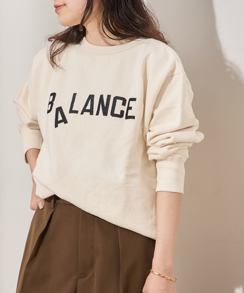 MIXTA/ミクスタ】BALANCE CREW SWEAT SHIRTS：スウェット