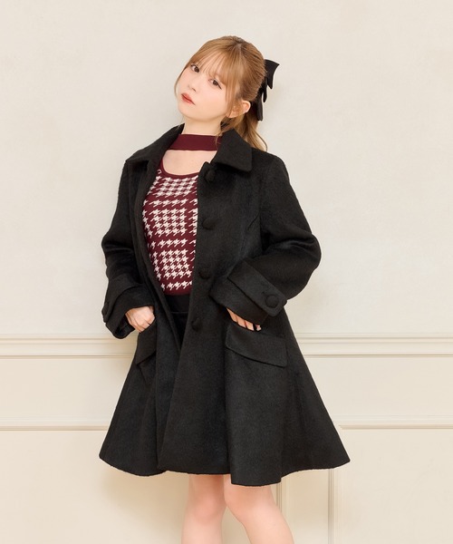 アソートAラインコート apres jour シャギーコート セール】アソートAラインコート（ステンカラーコート）｜apres jour