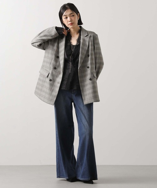 Gready Brilliant（グレディブリリアン）の「ＬＵサテンレースブラウス（シャツ/ブラウス・レディース・ブラック・38）」の16枚目の写真