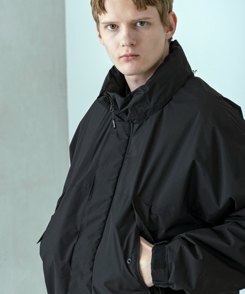 +phenix(プラスフェニックス)の「+phenix(プラスフェニックス)L-7.2 DOWN JACKET L-7.2ダウンジャケット by GORE TEX LABS ゴアテックス(防風 / 撥水性)(ダウンジャケット/コート・メンズ・ブラック/ベージュ/ネイビー・S/M/L/XL)」の9枚目の写真