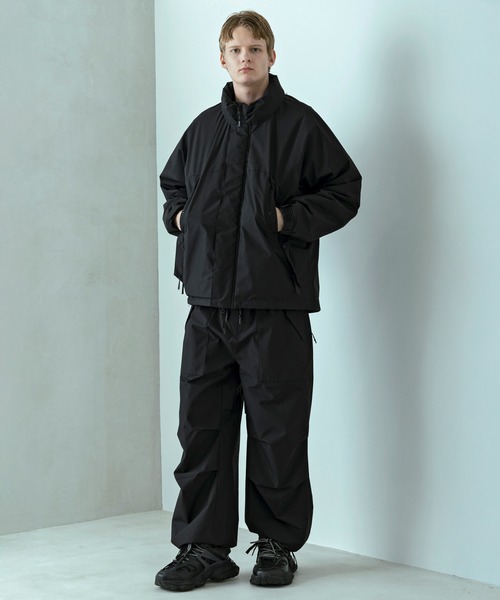 +phenix(プラスフェニックス)の「+phenix(プラスフェニックス)L-7.2 DOWN JACKET L-7.2ダウンジャケット by GORE TEX LABS ゴアテックス(防風 / 撥水性)(ダウンジャケット/コート・メンズ・ブラック/ベージュ/ネイビー・S/M/L/XL)」の16枚目の写真