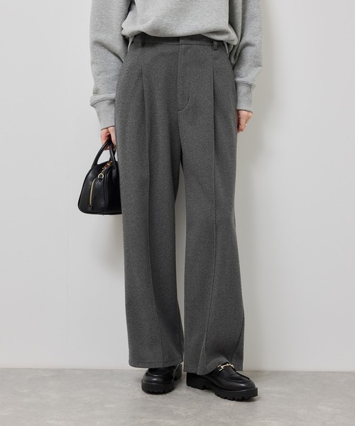 ROPE' PICNIC(ロペピクニック)の「ジャージーワイドパンツ(その他パンツ・レディース・ネイビー/ブラウン系その他/グレー・S/M/L)」の7枚目の写真