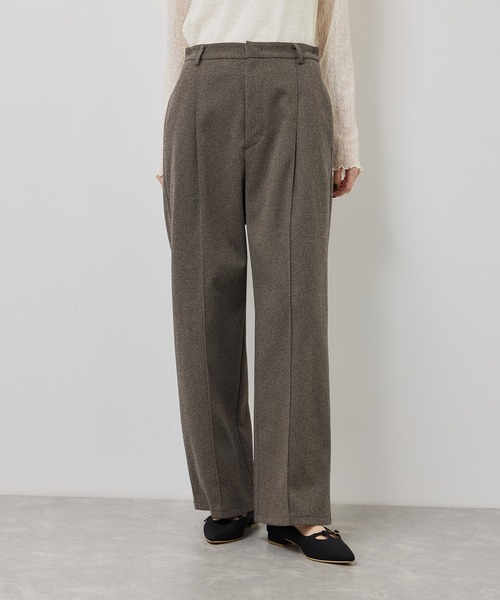 ROPE' PICNIC(ロペピクニック)の「ジャージーワイドパンツ(その他パンツ・レディース・ネイビー/ブラウン系その他/グレー・S/M/L)」の14枚目の写真