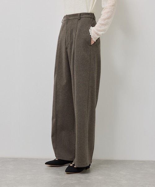 ROPE' PICNIC(ロペピクニック)の「ジャージーワイドパンツ(その他パンツ・レディース・ネイビー/ブラウン系その他/グレー・S/M/L)」の16枚目の写真