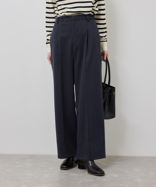 ROPE' PICNIC(ロペピクニック)の「ジャージーワイドパンツ(その他パンツ・レディース・ネイビー/ブラウン系その他/グレー・S/M/L)」の19枚目の写真