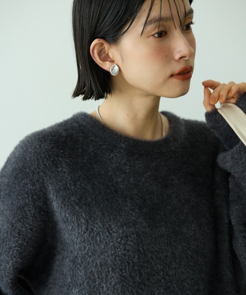 AMERICAN HOLIC(アメリカンホリック)の「フェアリーニットプルオーバー(ニット/セーター・レディース・ライラック/チャコールグレー/ブルー/モカ/ライトグレー・M/L)」の10枚目の写真