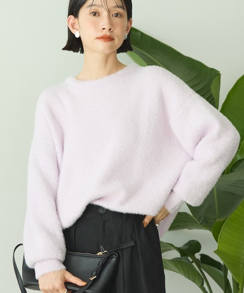 AMERICAN HOLIC(アメリカンホリック)の「フェアリーニットプルオーバー(ニット/セーター・レディース・ライラック/チャコールグレー/ブルー/モカ/ライトグレー・M/L)」の15枚目の写真