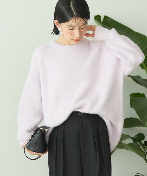 AMERICAN HOLIC(アメリカンホリック)の「フェアリーニットプルオーバー(ニット/セーター・レディース・ライラック/チャコールグレー/ブルー/モカ/ライトグレー・M/L)」の16枚目の写真