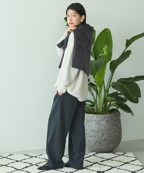 AMERICAN HOLIC(アメリカンホリック)の「フェアリーニットプルオーバー(ニット/セーター・レディース・ライラック/チャコールグレー/ブルー/モカ/ライトグレー・M/L)」の19枚目の写真