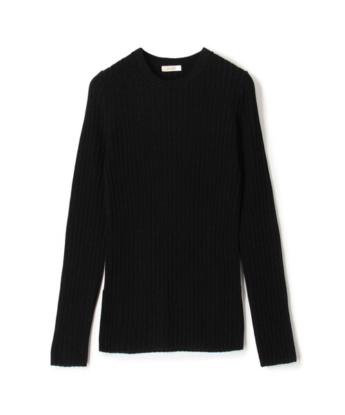 新品75%オフ　トゥモローランド　デプレ　クルーネックプルオーバー ニットコンビネーション ボートネックプルオーバー｜トゥモローランド