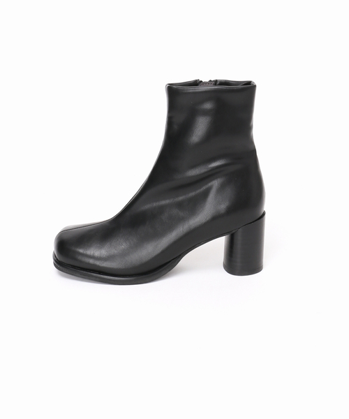 GRISE（グリーズ）の「《追加》GRISE6cmバルブトゥソフトショートブーツ（ブーツ・レディース・キャメル/アイボリー/チャコールグレー/ブラック・X-LARGE/LARGE/MEDIUM/SMALL）」の15枚目の写真